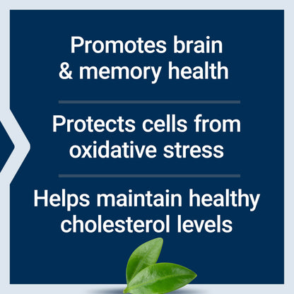 Life Extension Blueberry Extract Capsules, supports cognitive & memory health, helps maintain already-healthy cholesterol levels, fights oxidative stress, gluten-free, non-GMO, vegetarian, 60 capsules