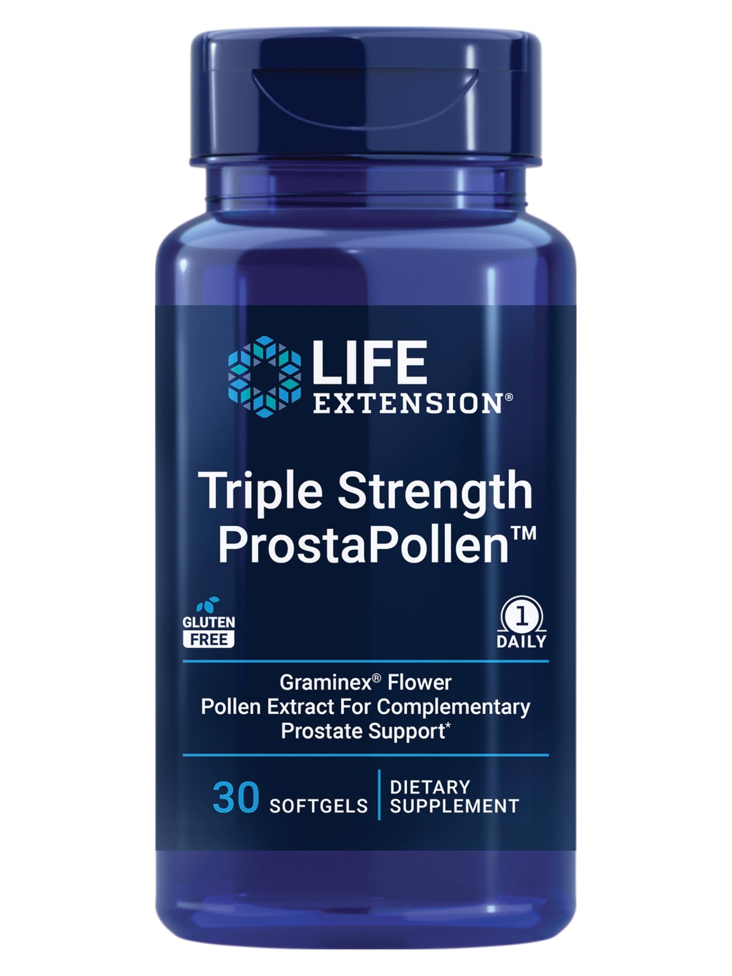 Life Extension Triple Strength ProstaPollen, 30 Softgels