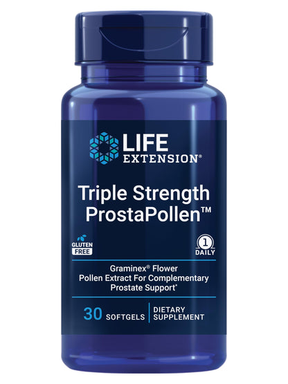 Life Extension Triple Strength ProstaPollen, 30 Softgels