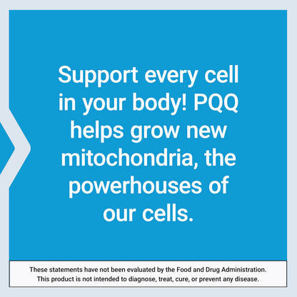 Life Extension PQQ, pyrroloquinoline Quinone, 20 mg, Promotes The Growth of New Mitochondria, Gluten-Free, Non-GMO, Vegetarian, 1 Daily, 30 Capsules