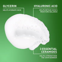 CeraVe Hydrating Cream To Foam Cleanser, Face Wash for Dry Skin, 19oz