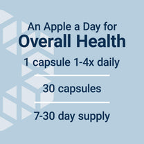 Life Extension AppleWise, Apple polyphenol Extract for Heart, Cellular and Colon Health, Gluten Free, Non-GMO, Vegetarian, 30 Capsules