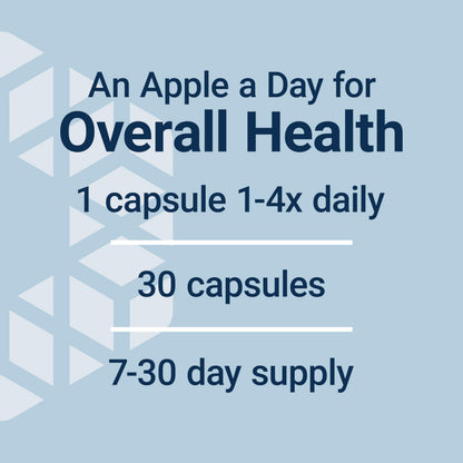 Life Extension AppleWise, Apple polyphenol Extract for Heart, Cellular and Colon Health, Gluten Free, Non-GMO, Vegetarian, 30 Capsules