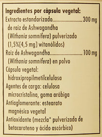SFP Ashwagandha Root Extract Solgar 60 VCaps
