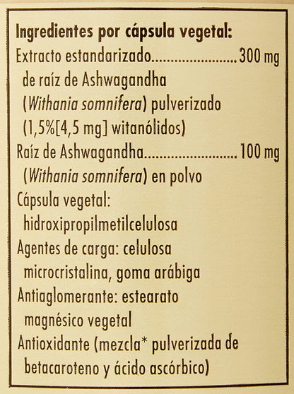 SFP Ashwagandha Root Extract Solgar 60 VCaps