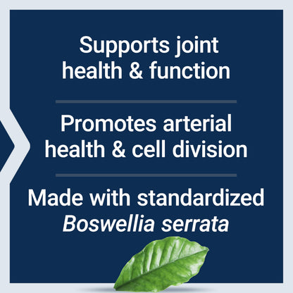 Life Extension Boswellia, standardized Boswellia serrata Extract, Promotes Joint, Cell & arterial Health, Gluten-Free, Non-GMO, Vegetarian, 60 Capsules