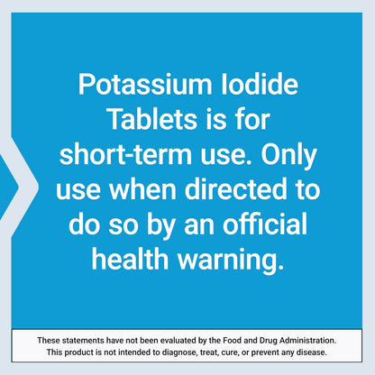 Life Extension Potassium Iodide 130mg 14 Tablets