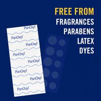 PanOxyl PM Overnight Spot Patches, Advanced Hydrocolloid Healing Technology, Fragrance Free, 40 Count Pack of 1