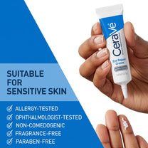 CeraVe Eye Repair Cream, Under Eye Cream for Puffiness and Bags, 0.5oz