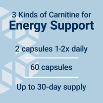 Life Extension Optimized Carnitine, 60 Capsules