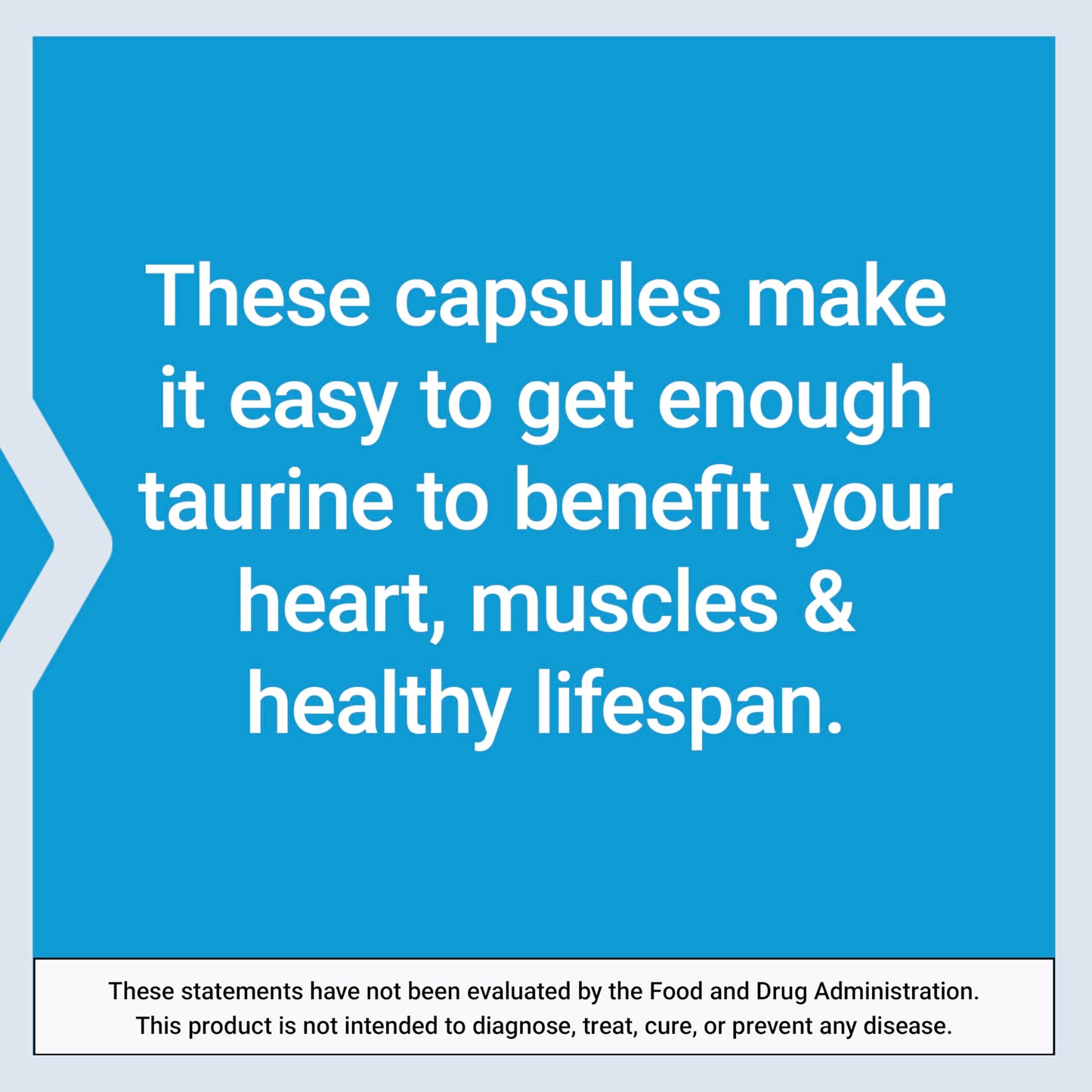 Life Extension Taurine, Pure Taurine Amino Acid Supplement, Heart, Liver and Brain Health, Longevity, Muscle and Exercise, 1000 mg dose, Non-GMO, Gluten-Free, Vegetarian, 90 Vegetarian Capsules
