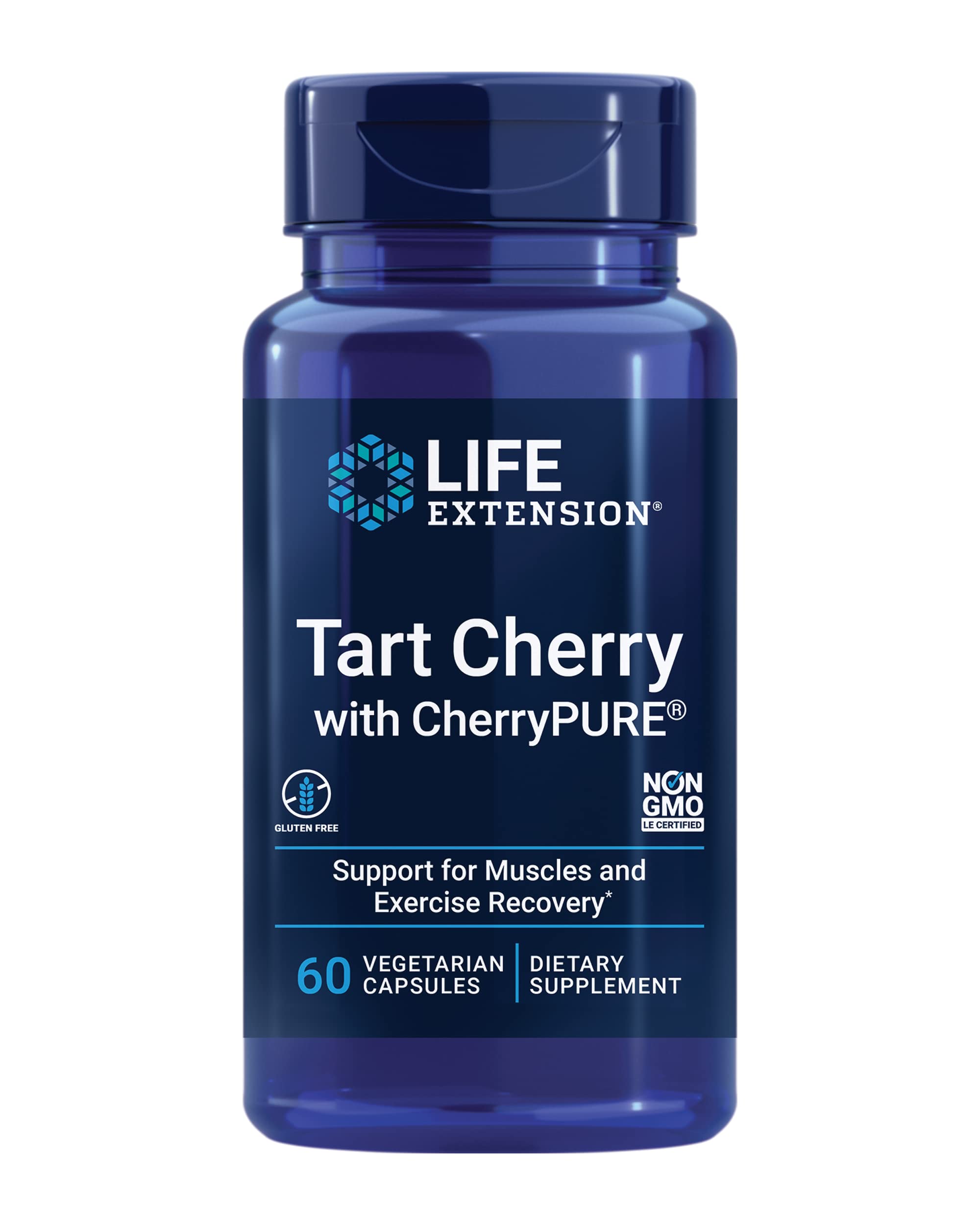 Life Extension Tart Cherry with CherryPURE, 60 Capsules