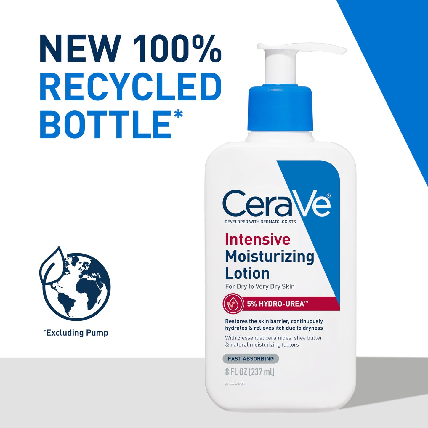 CeraVe Intensive Moisturizing Lotion, Shea Butter Body Lotion, 8oz