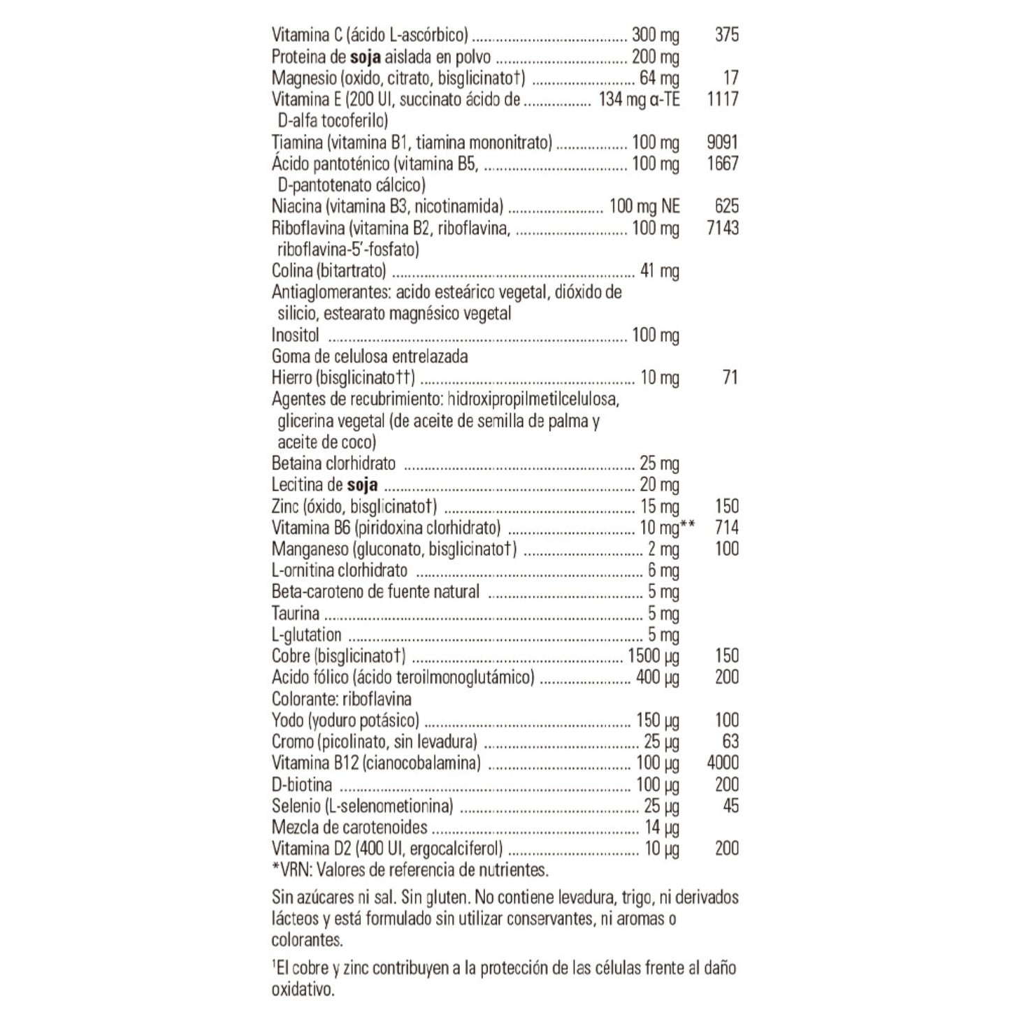 Solgar Formula VM-2000 (Multinutrient System), 180 Tablets - Contains Zinc