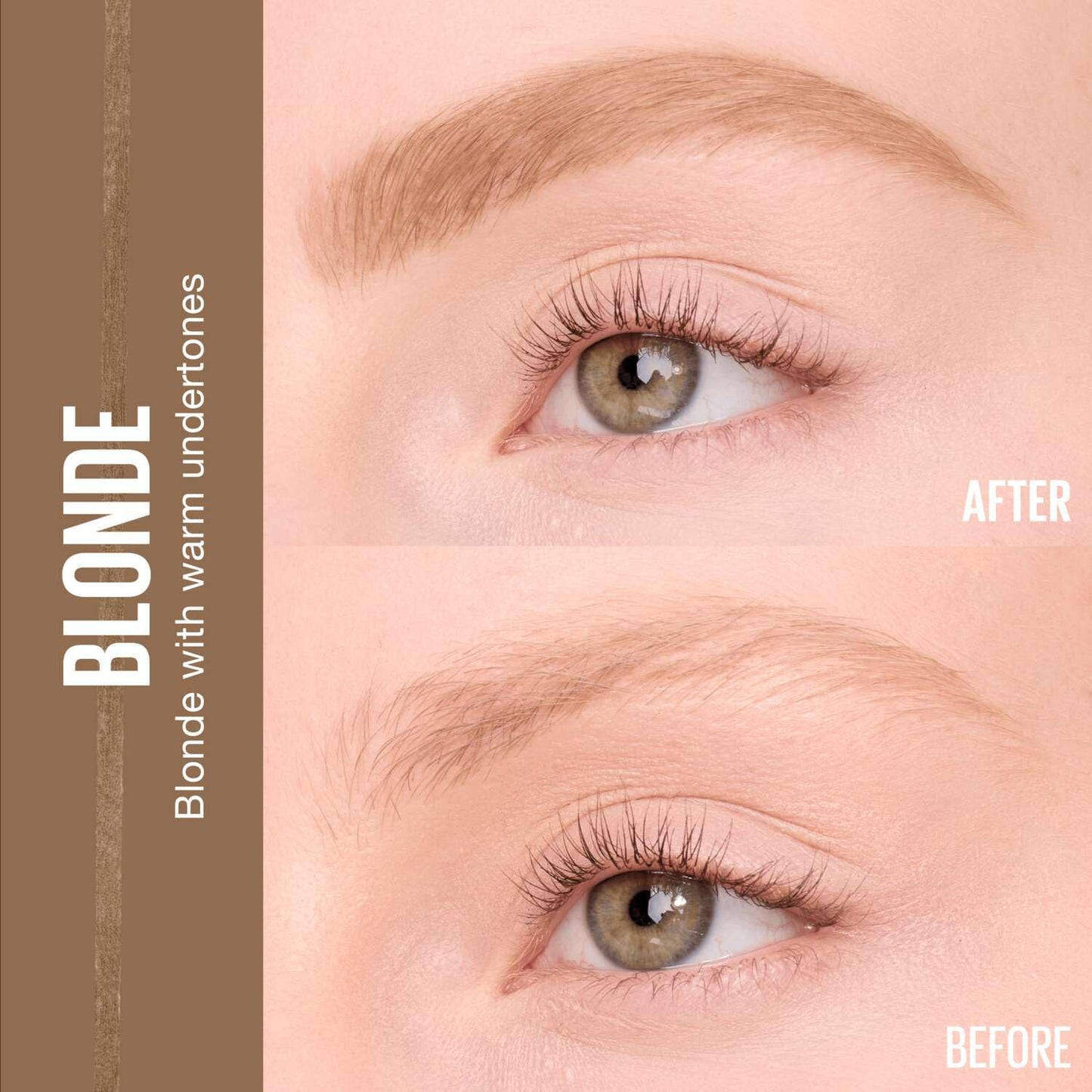 Maybelline Express Brow Ultra Slim Eyebrow Makeup, Brow Pencil with Precision Tip and Spoolie for Defined Eyebrows, Blonde, 1 Count, Packaging May Vary