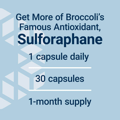 Life Extension Optimized Broccoli with Myrosinase, 30 Capsules