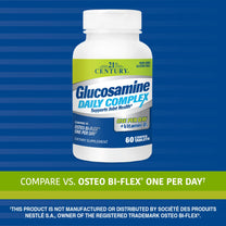 21st Century Glucosamine Daily Complex Plus D Tablets, Joints, 60 Count