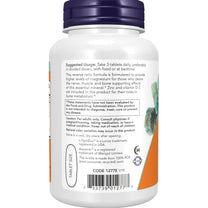 NOW Supplements, Magnesium & Calcium, With Zinc and Vitamin D-3, Nerve and Bone Support*, 100 Tablets
