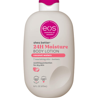 eos Shea Better Body Lotion- Coconut Waters, Natural Shea Butter, 16 fl oz