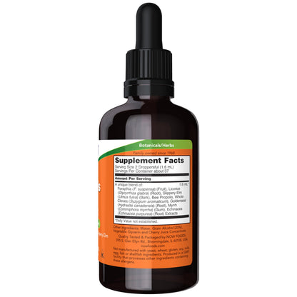 NOW Foods Supplements, Propolis Plus Extract Liquid with Dropper, Herbal Supplement, 2-Ounce