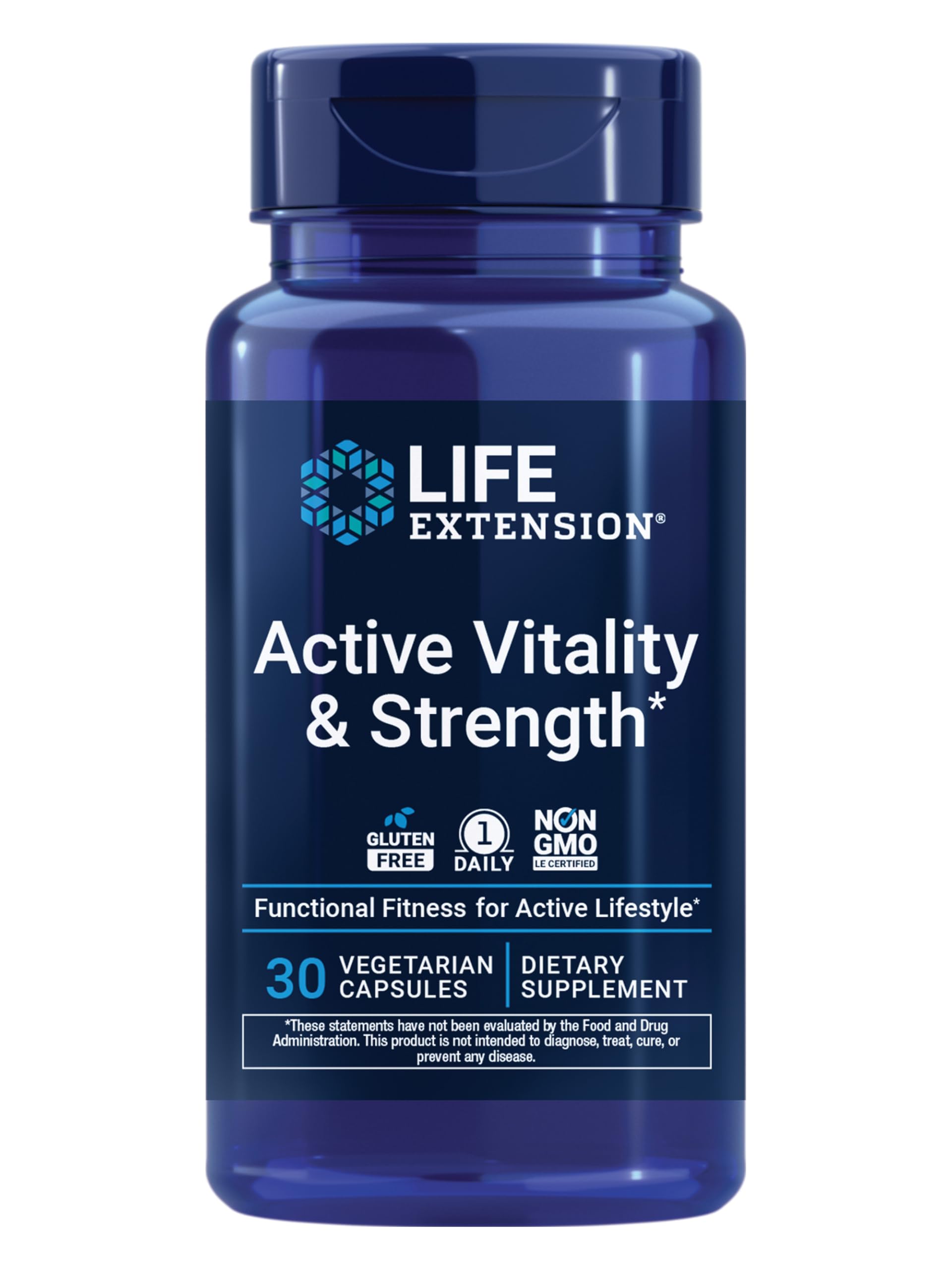 Life Extension Active Vitality and Strength, Muscle Health, 30 Capsules