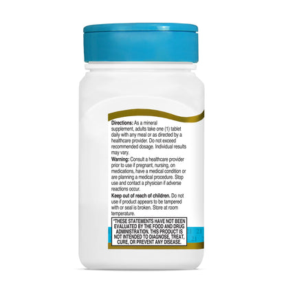 21st Century Magnesium 250 mg Tablets, 110 Count