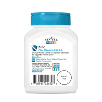 21st Century Zinc Chewable Withc & B6 - Cherry, 90 Count