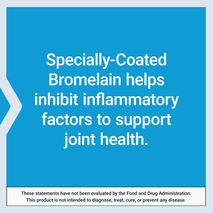Life Extension Specially-Coated Bromelain, Pineapple Extract, Joint Health, Joint Comfort, Vegetarian, Gluten-Free, Non-GMO, 500 mg, 60 enteric-Coated Tablets