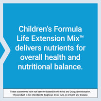 Life Extension Children's Formula Mix, 120 Chewable Tablets