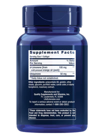 Life Extension Super-Absorbable CoQ10 (Ubiquinone) with d-Limonene, Heart Health Supplement, relieves General Fatigue, oxidative Stress Defense, 50 mg, Non-GMO, Gluten-Free, 60 softgels