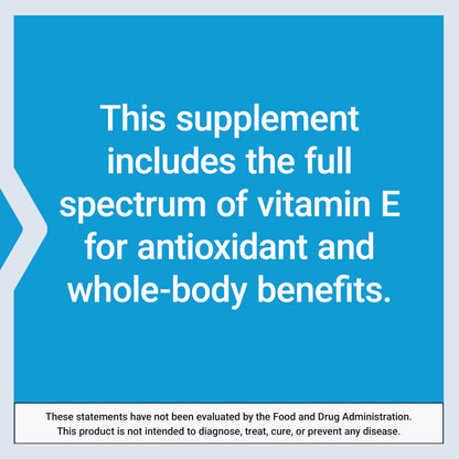 Life Extension Gamma E Mixed Tocopherols & Tocotrienols – Complete Vitamin E Spectrum, Antioxidant Protection – Non-GMO, Gluten-Free – 60 Softgels