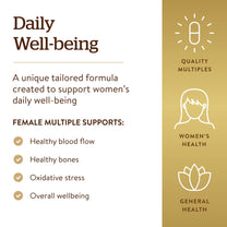 Solgar Female Multiple, 120 Tablets, Multivitamin, Mineral & Herbal Formula