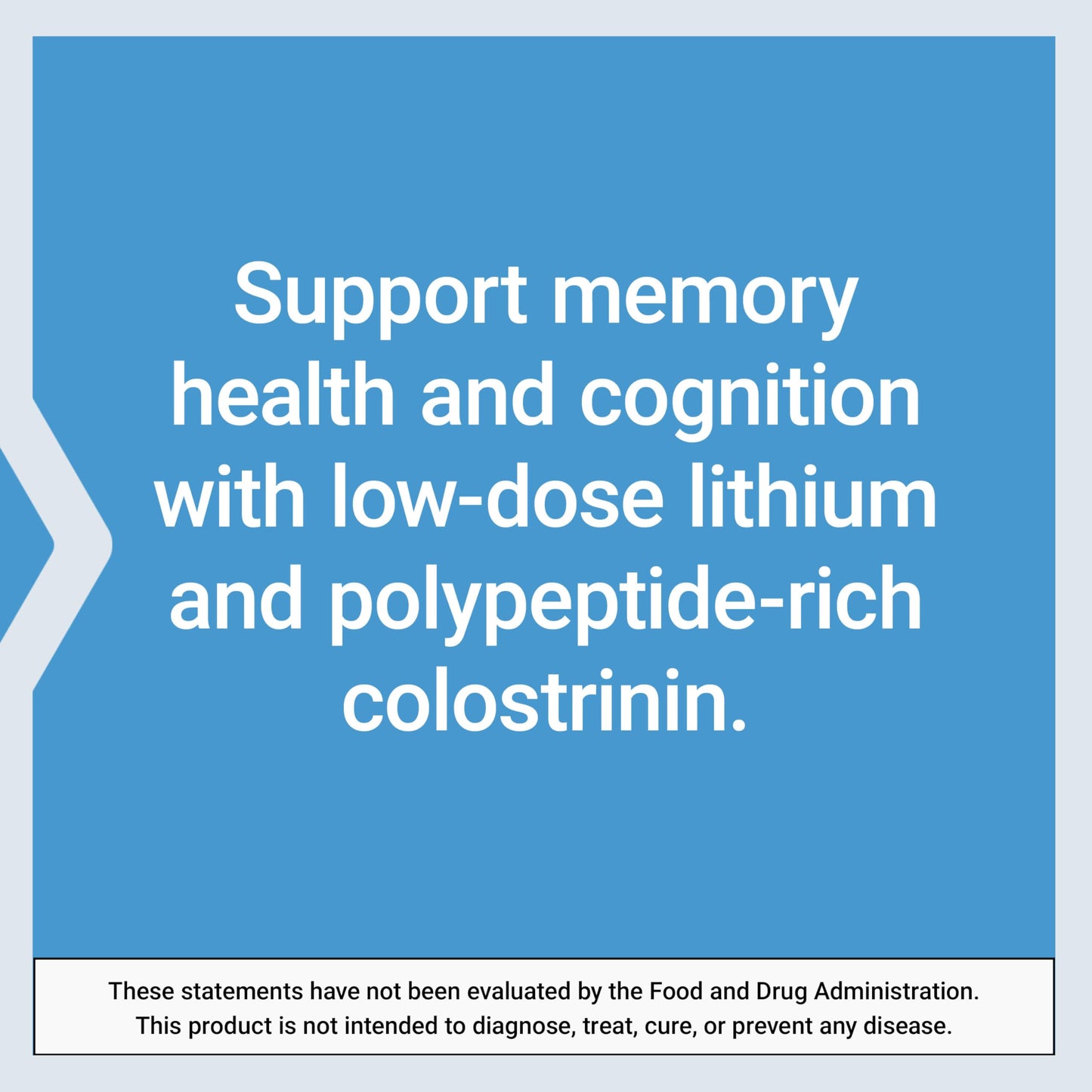 Life Extension Memory Protect, Lithium, colostrinin Milk peptides, Memory and Cognitive Health Support, Gluten-Free, Non-GMO, 12 colostrinin-Lithium (C-Li) Capsules, 24 Lithium (Li) Capsules