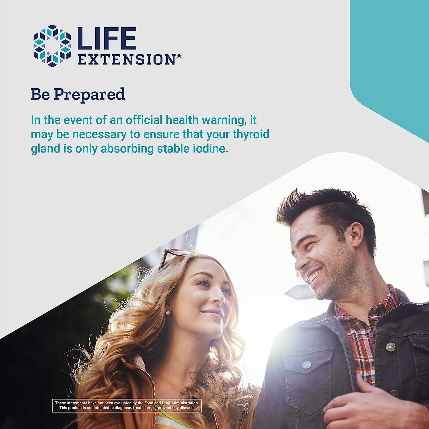 Life Extension Potassium Iodide 130mg 14 Tablets (Pack of 3)