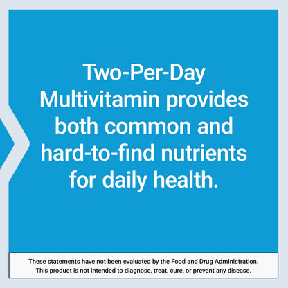 Life Extension Two-Per-Day Multivitamin, Vitamins B, C, D, zinc, Packed with Over 25 Vitamins, Minerals & extracts, Two-Month Supply, Non-GMO, Gluten-Free, 120 Capsules