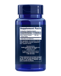 Life Extension Water-Soluble Pumpkin Seed Extract, Promotes Prostate & Urinary Tract Health, Bladder Health Support, Men, Women, Gluten-Free, Non-GMO, Vegetarian, 60 Capsules