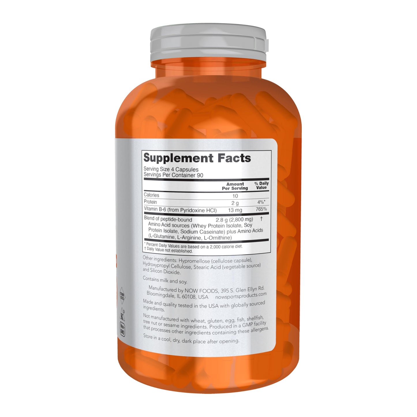 NOW Foods Sports, Amino Complete, 360 Veg Capsules