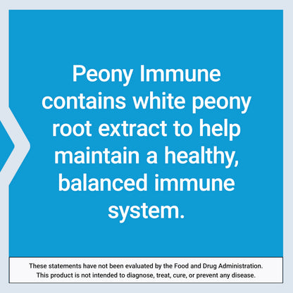 Life Extension Peony Immune, 60 Capsules