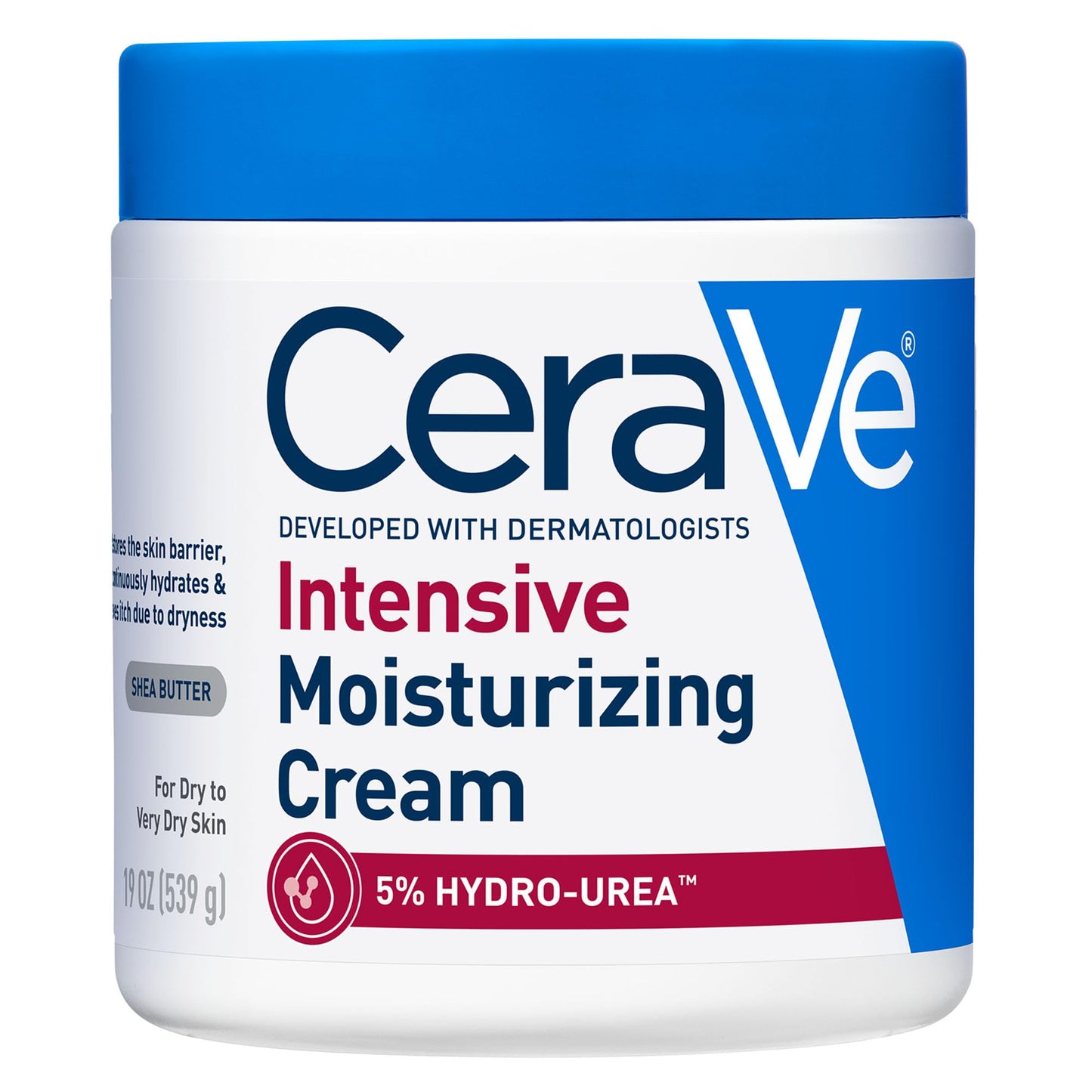 CeraVe Intensive Moisturizing Cream with Shea Butter for Dry Skin, 19oz