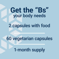 Life Extension BioActive Complete B-Complex, 60 Vegetarian Capsules