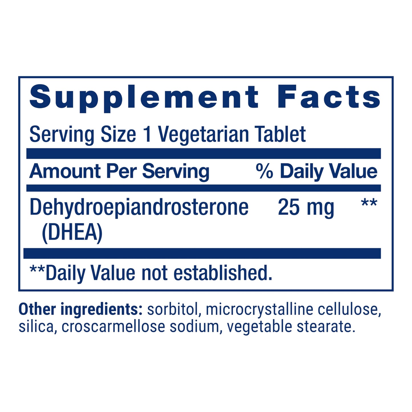 Life Extension DHEA 25 mg – Hormone Balance Supplement, Memory, Muscle Health, Bone Health, Men’s Health, Women’s Health, Gluten-Free, Non-GMO, Vegetarian, 100 Dissolve-in-Mouth Tablets