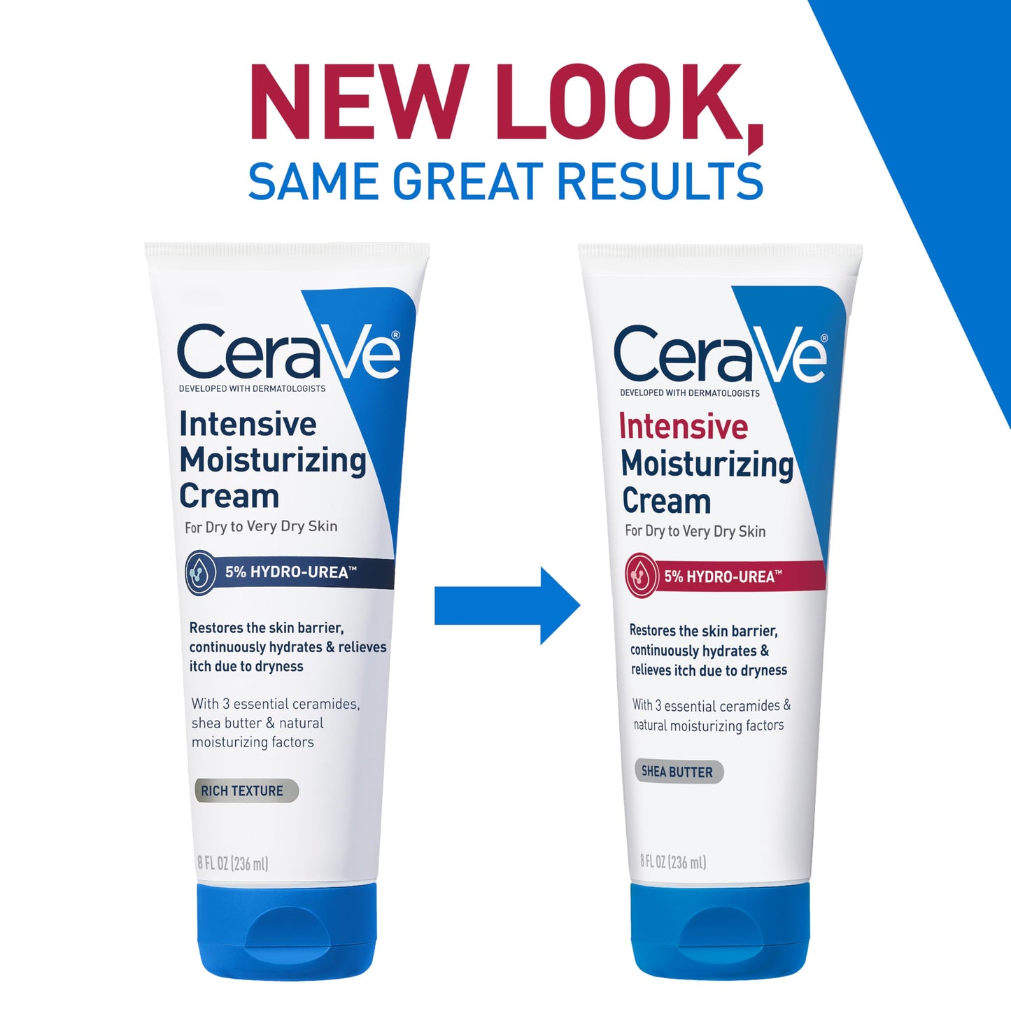 CeraVe Intensive Moisturizing Cream with Shea Butter for Dry Skin, 8oz