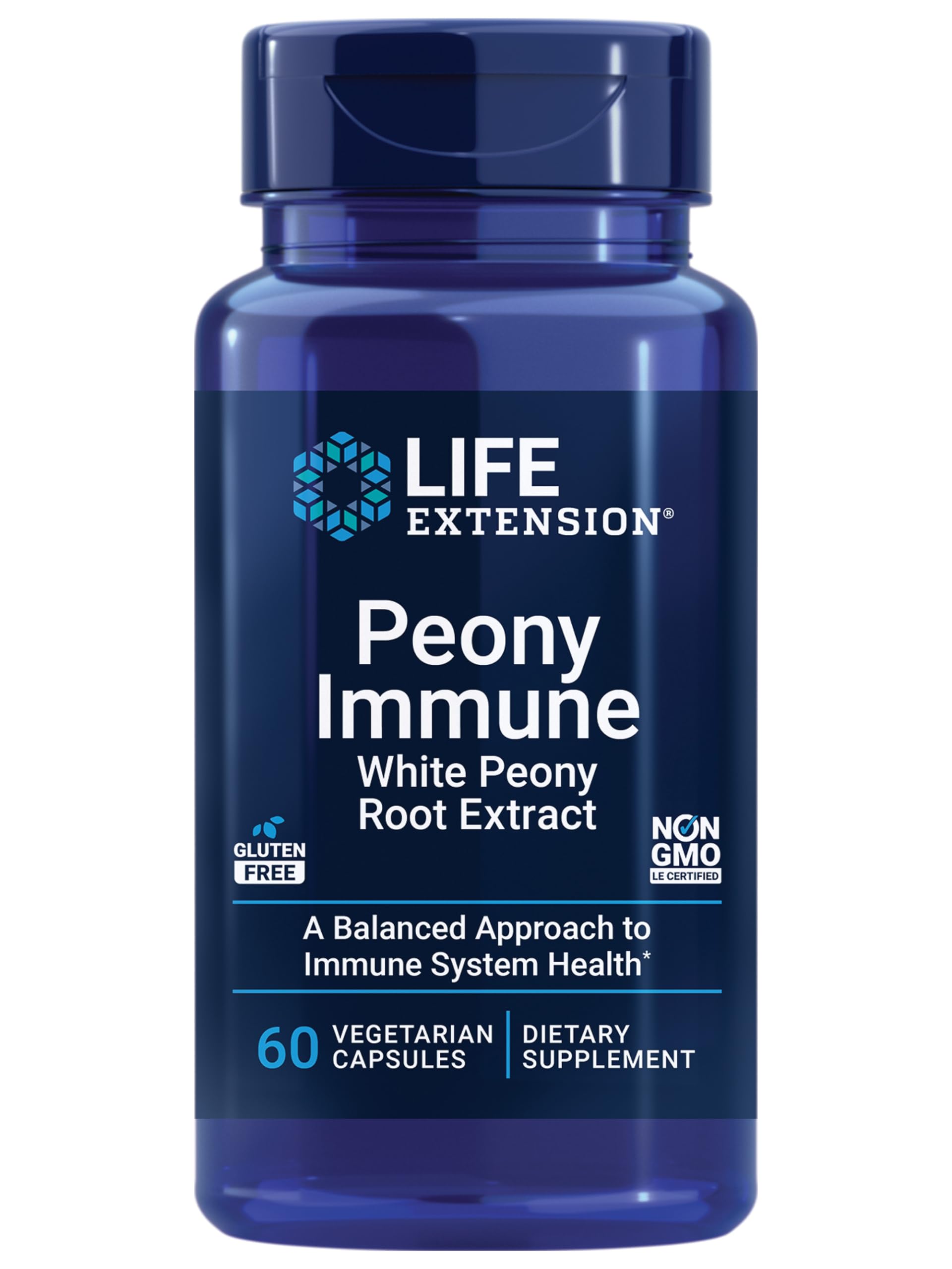 Life Extension Peony Immune, 60 Capsules