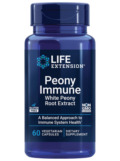 Life Extension Peony Immune, 60 Capsules