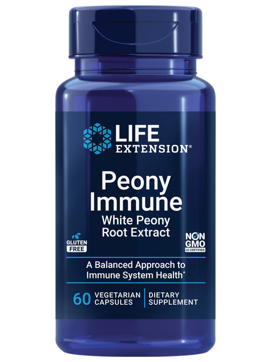 Life Extension Peony Immune, 60 Capsules
