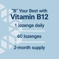 Life Extension B12 Elite, adenosylcobalamin, methylcobalamin, Two Active Forms for Brain Health & Dopamine Production, Non-GMO, Gluten-Free, Vegetarian, 60 lozenges