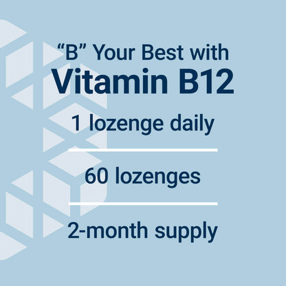 Life Extension B12 Elite, adenosylcobalamin, methylcobalamin, Two Active Forms for Brain Health & Dopamine Production, Non-GMO, Gluten-Free, Vegetarian, 60 lozenges