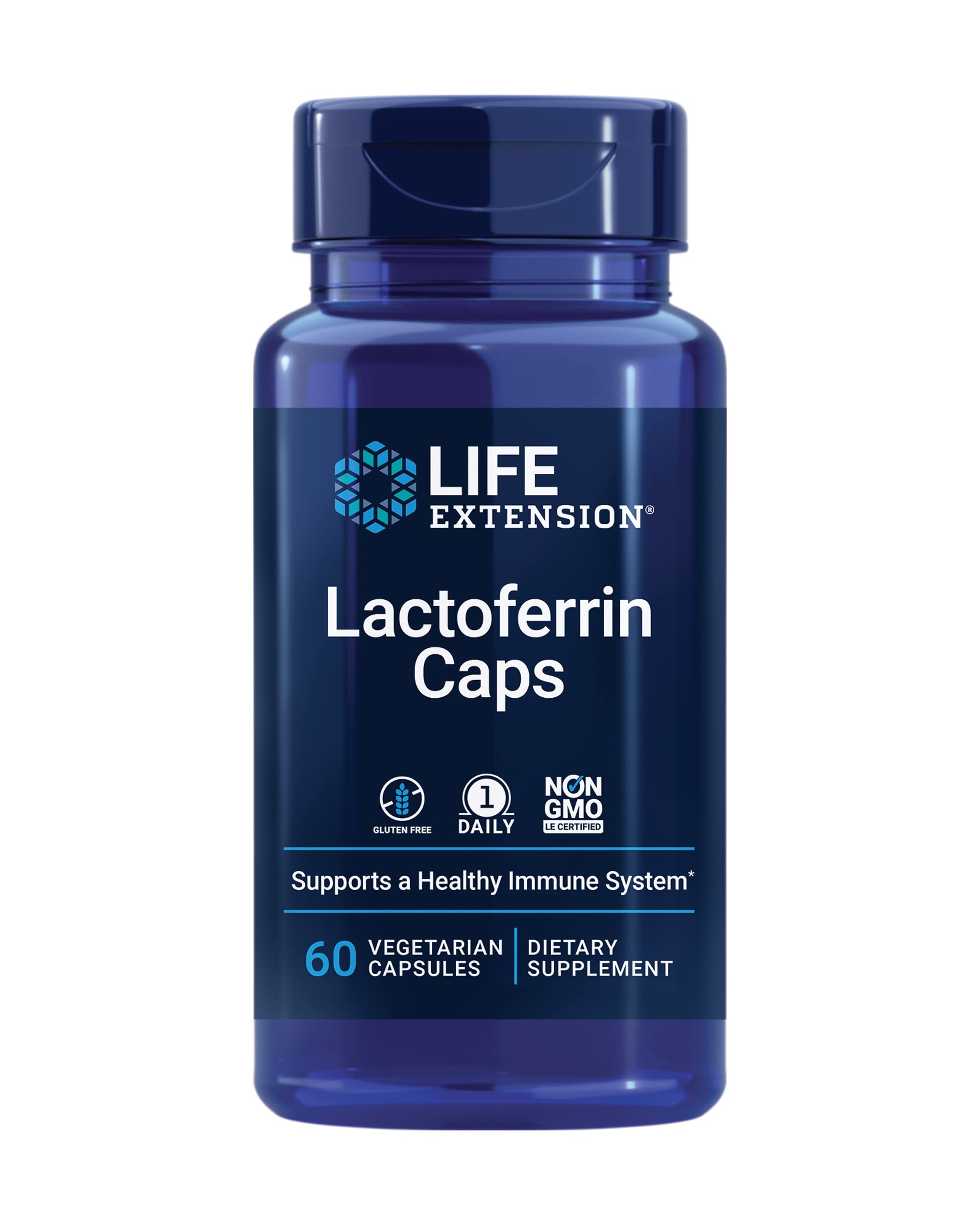 Life Extension Lactoferrin Caps, 60 Capsules