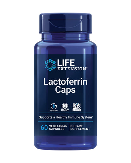 Life Extension Lactoferrin Caps, 60 Capsules