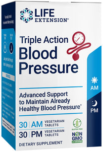 Life Extension Triple Action Blood Pressure, 60 Tablets